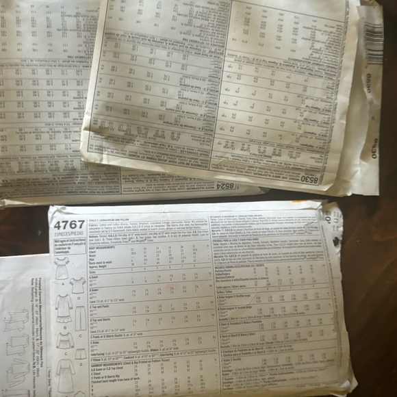 Lot of six vintage sewing patterns, men women, kids(6 patterns🪡🧵 - Picture 13 of 13